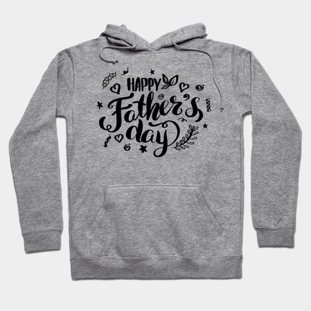 happy fathers day shirt Hoodie by zebra13